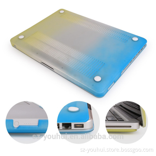Wholesale Ultra Slim Rainbow Case Protective Cover for Macbook Pro 13.3'